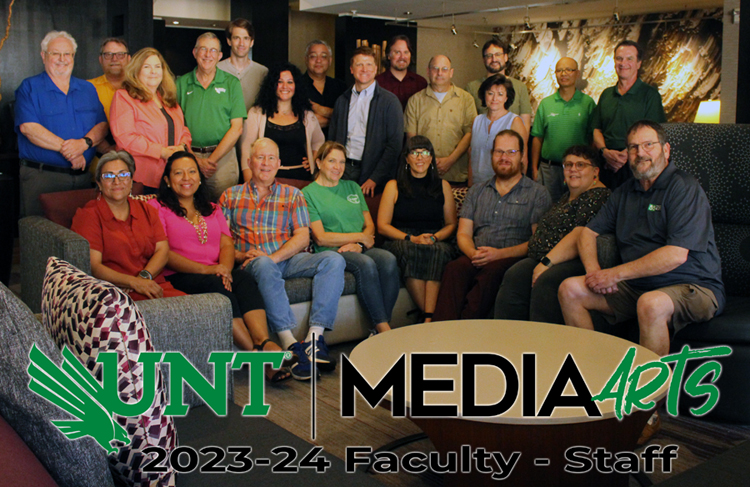 Faculty and Staff of the Media Arts Department group photo